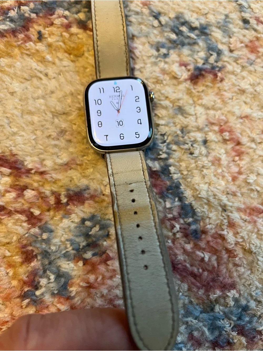 Hermès Series 10 42mm Apple Watch 2 bands with all original packing and receipt
